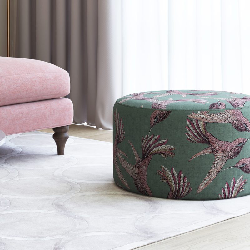 Harrison Circle Footstool